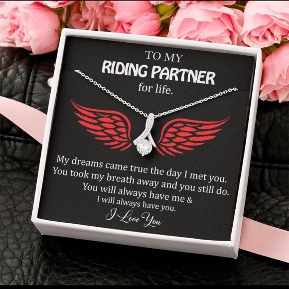 Riding Partner Message Card Jewelry - Picture 3 of 8